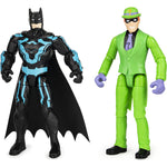 Dcs 4 Inch Batman And The Riddler Action Figures With 6 Mystery Accessories