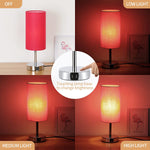 Touch Control Table Lamp For Bedroom