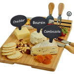 Chalkboard Picks Cheese Name Tag Cupcake Toppers