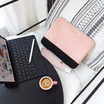 Tablet Sleeve For Ipad Pro 12 9 Inch 2020 Smart Magic Keyboard With Pencil Holder Waterproof Zipper Case For Ipad Pink Black