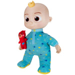 Cocomelon Official Musical Bedtime Jj Doll Soft Plush Body Press Tummy And Jj Sings Clips From Yes Yes Bedtime Song Includes Feature Plush And Small Pillow Plush Teddy Bear Toys For Babies