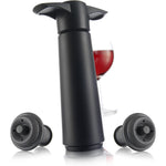 Wine Saver Pump With Vacuum Bottle Stoppers