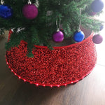 Christmas Tree Base Cover Dismountable With Programmable Led Lights