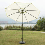 Outdoor Table Umbrella With 8 Sturdy Ribs