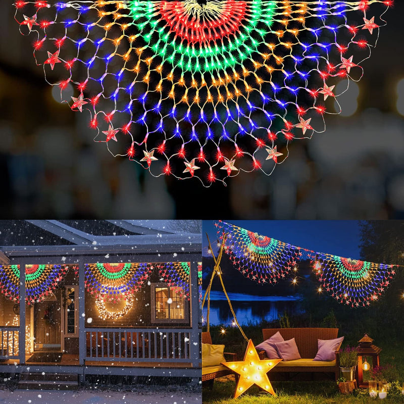 Multicolored String Lights Waterproof