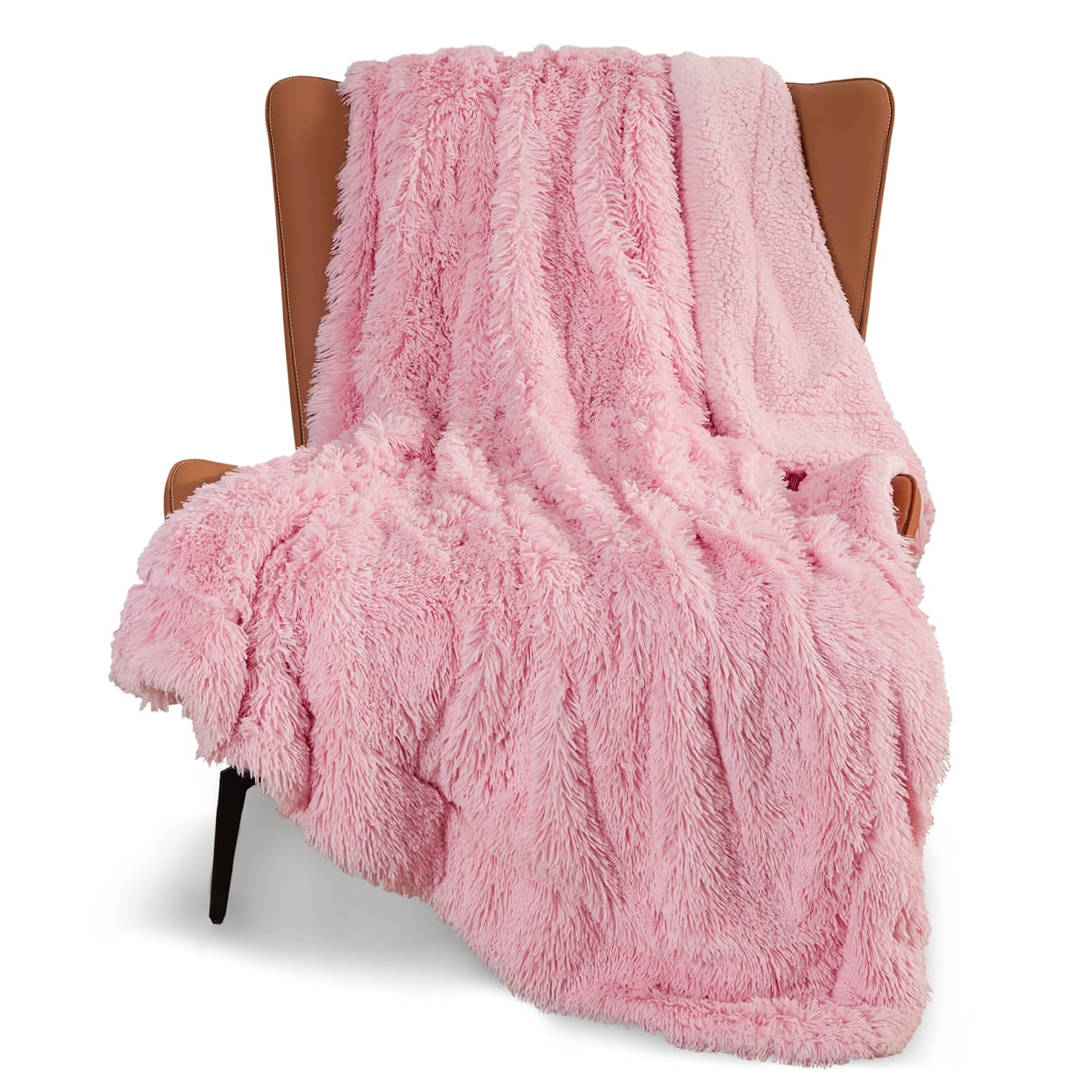 Soft Plush Cozy Shaggy Shag Furry Warm Thick Blanket – BlessMyBucket