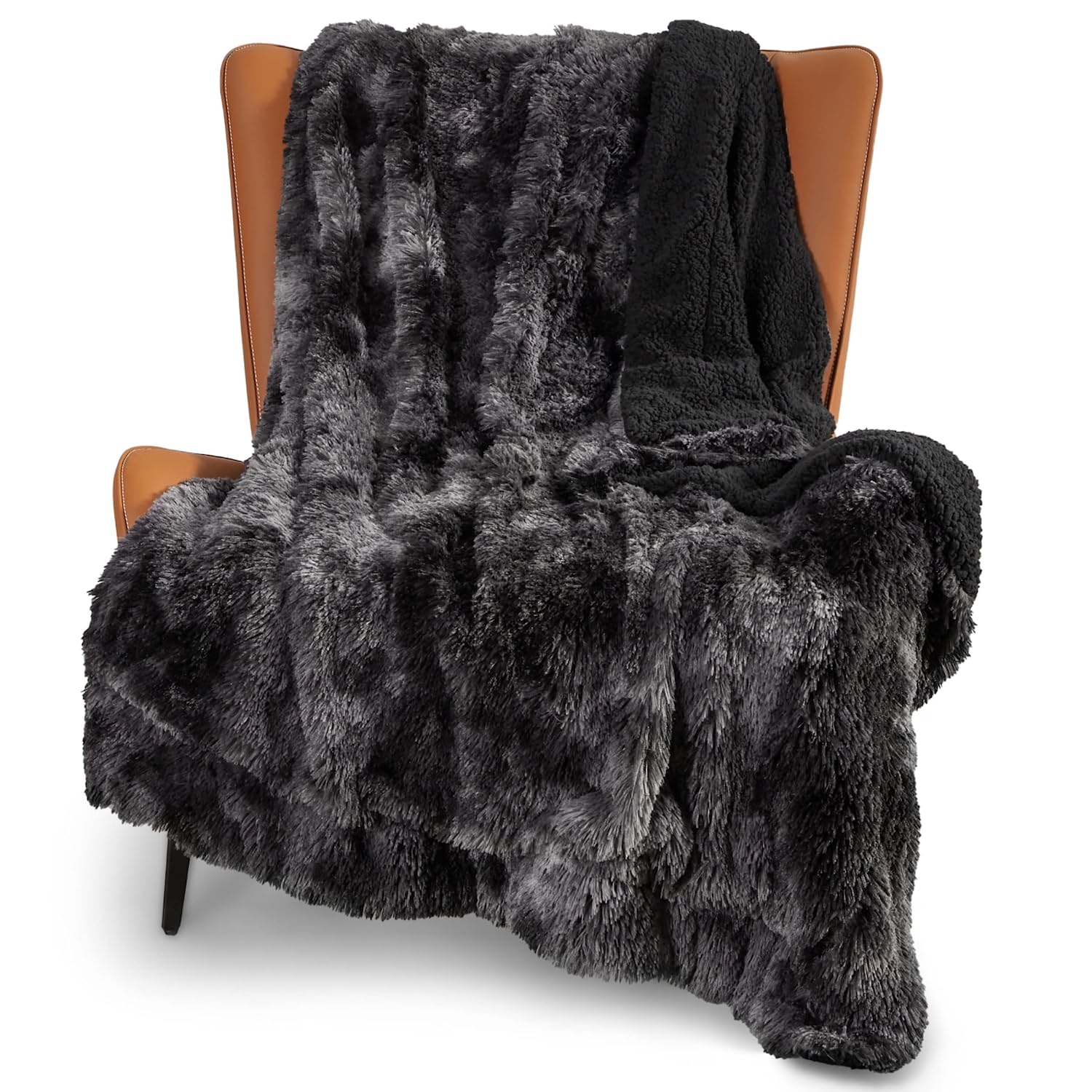 Soft Plush Cozy Shaggy Shag Furry Warm Thick Blanket – BlessMyBucket