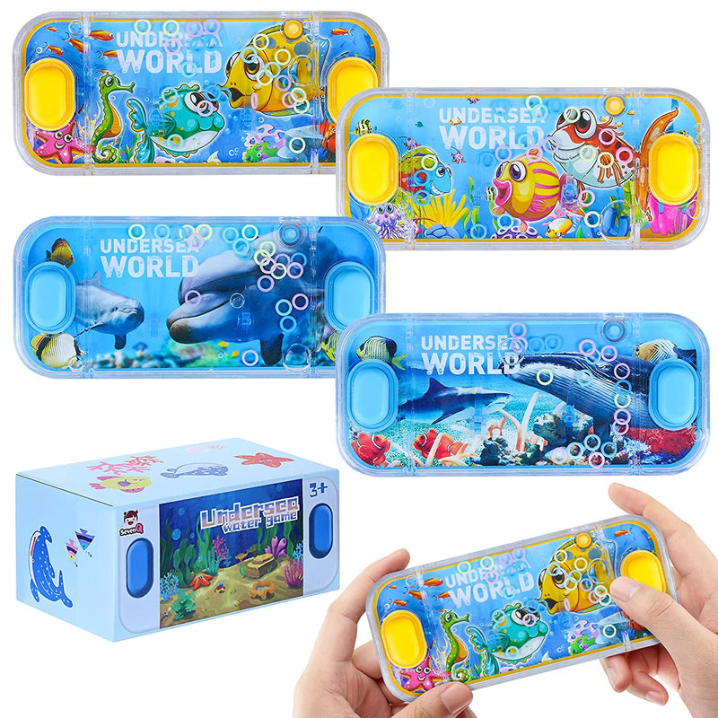 Handheld Water Games 4 Packs Ocean Theme Water Toss Game Aqua Toy Water Game For Kids And S