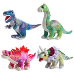 Soft 4 Multicolor Plushie Dinosaur Stuffed Toys